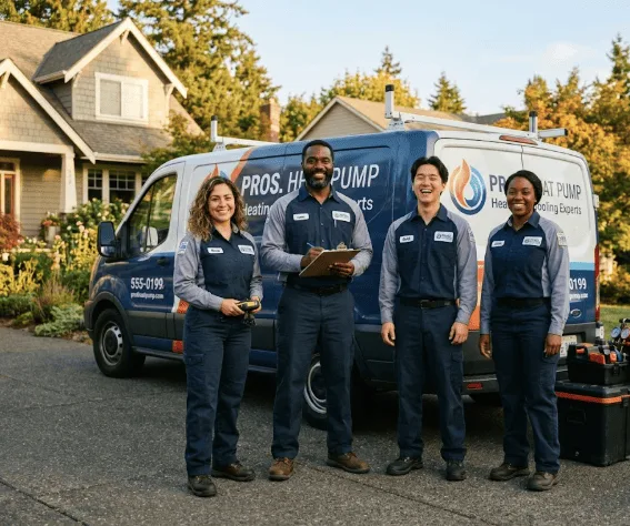 Heat Pump Installation company in Represa, CA